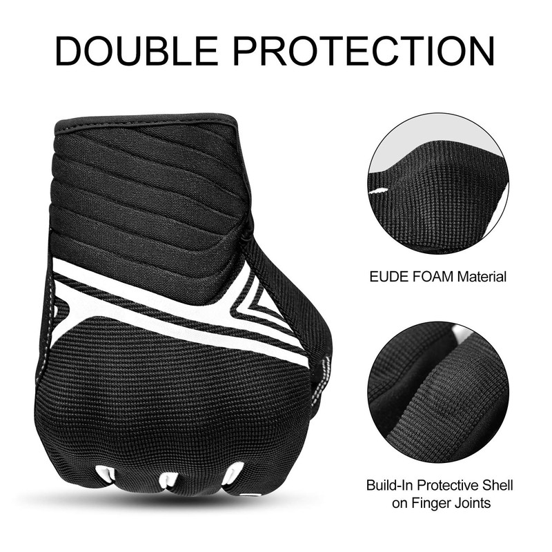INBIKE Breathable Mesh Motorcycle Gloves Touchscreen With TPR Palm Pad