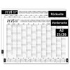 timr Wall Calendar 2025/2026 Motif Typo - DIN A2 Calendar