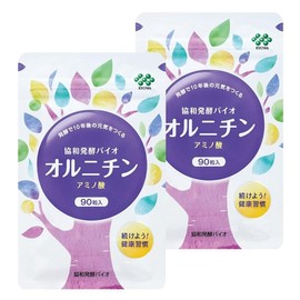 Kirin Kyowa Fermented Bio Ornithine Supplement Amino Acid Minutes, 1 ea, 1g / 기린 Kyowa 발효 바이오 오르니틴 사프리 아미노산 분, 1개, 1g