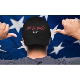 Christian Stronger Together Nails Iron Sharpens Iron Proverbs 27:17 Mens Embroidered Mesh Back Trucker Hat, Black/White