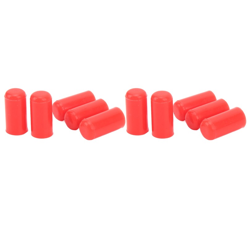 10 Pcs 6mm Intake Vacuum Hose Cap Silicone Wear Resistance