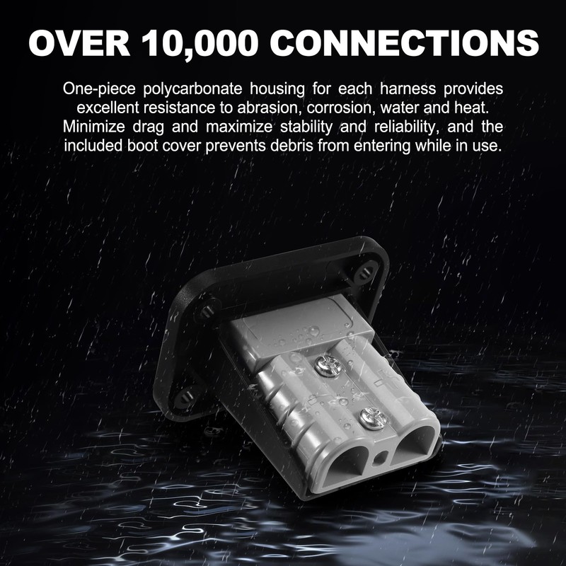 Moqqeu Suitable for Anderson Plug Connector Terminal 50A Cable Car