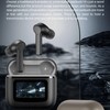 Wireless Translator Earbuds with Active Noise Cancelling, Touchscreen Language Earphones
