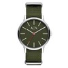 Armani Exchange AX2709 Men's Cayde Olive, Khaki Green, Nylon, Wristwatch