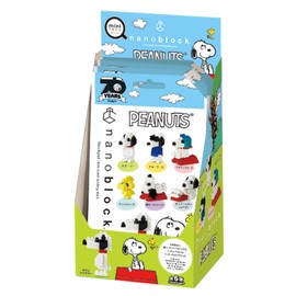 Kawada Nanoblock Mini Nano Peanuts NBMC_07S 1 Box = 6 Pieces, Total 6 Types