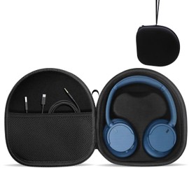 Yutronel Headphone Case for Sony WH-CH710 WH-CH720N WH-1000XM4 and Tune 720BT 710BT Noise-Canceling Wireless Headphones – Travel Carrying Case with Removable Inner Tray (Black)