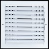 [2 Pack] Fits 10x10 Duct Opening 4 Way Fixed Curved