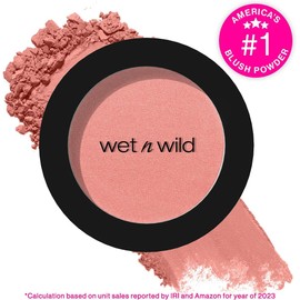 Wet n Wild Color Icon Rubor en Polvo Rosa –Pinch Me Pink, Blush Rosa Suave de Alta Pigmentación y Larga Duración, Textura Sedosa y Difuminado Fácil Maquillaje Profesional Vegano y Libre de Crueldad Animal