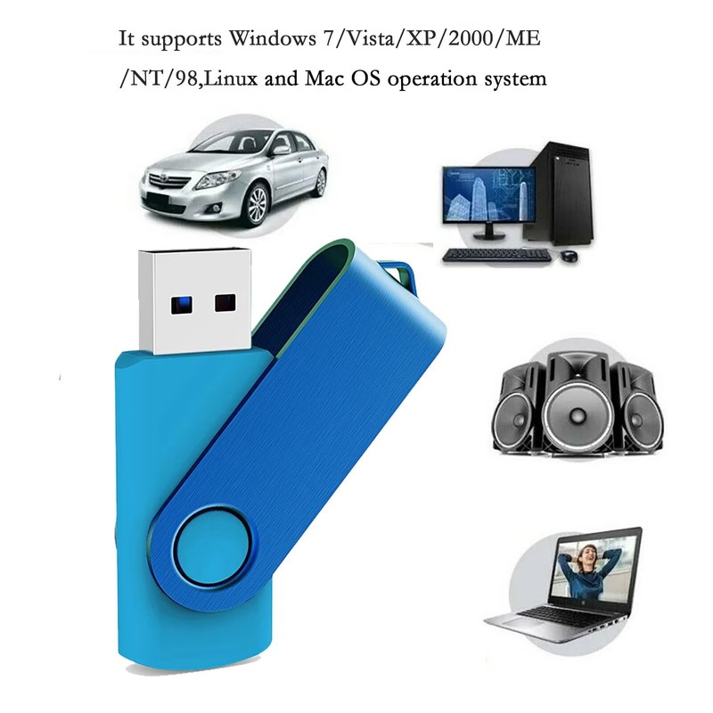 USB Stick 8GB Pack of 10, MAKACTUA USB Flash Drive
