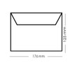 Paper24 25 Blank Folding Cards with Envelopes 120 x 170