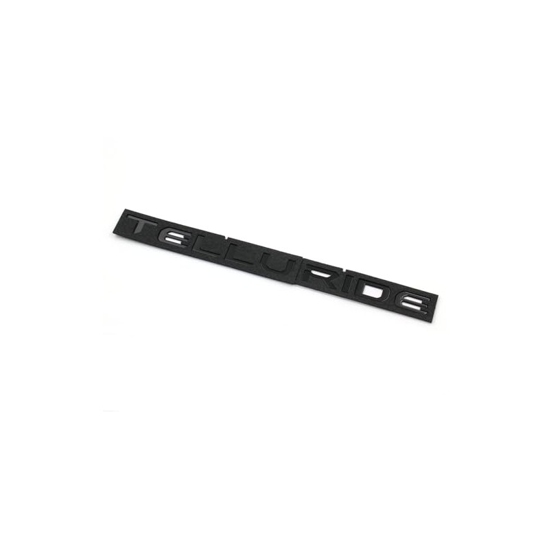 Gloss Black Telluride Rear Tailgate Emblem Letter Fit 2022-2024 Telluride