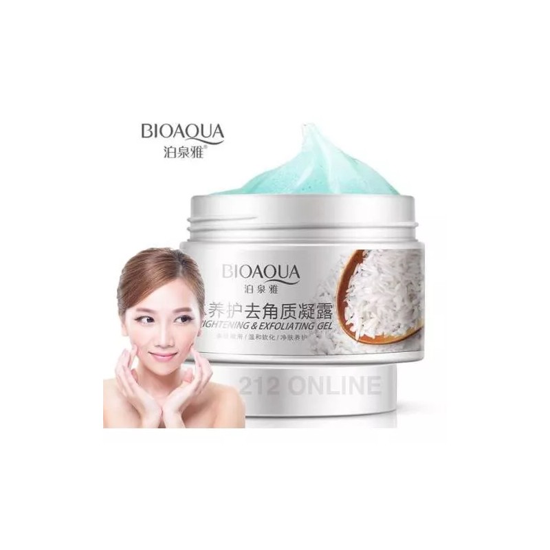 Blandar Exfoliante De Arroz Para Cara + Exfoliante Para Pies