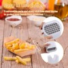 Rapidbok Pommesschneider, Kartoffelschneider, Pommes-Frites-Schneider, Pommes Schneider Gerät, Professioneller Kartoffelschneider mit