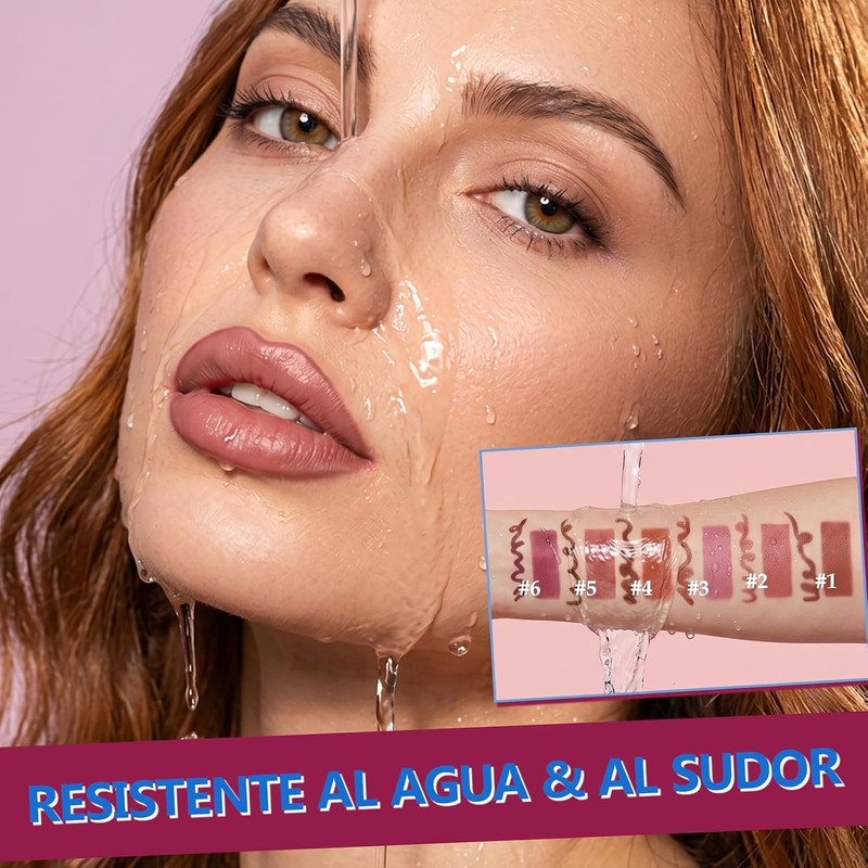 Erinde Barra de labios mate y perfilador de labios 2