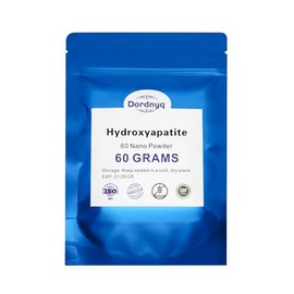 Nano Hydroxyapatite Powder for DIY Toothpaste, Teeth Whitening Repair Tooth Enamel Strong Teeth High Material hydroxyapatite are Very Suitable for DIY