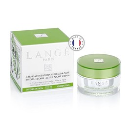 LANGE Hydra-Global Active Day Cream - Lightweight, Brightening Boost For A Dewy, Hydrated Complexion - With Hyaluronic Acid And Nourishing White Lily 