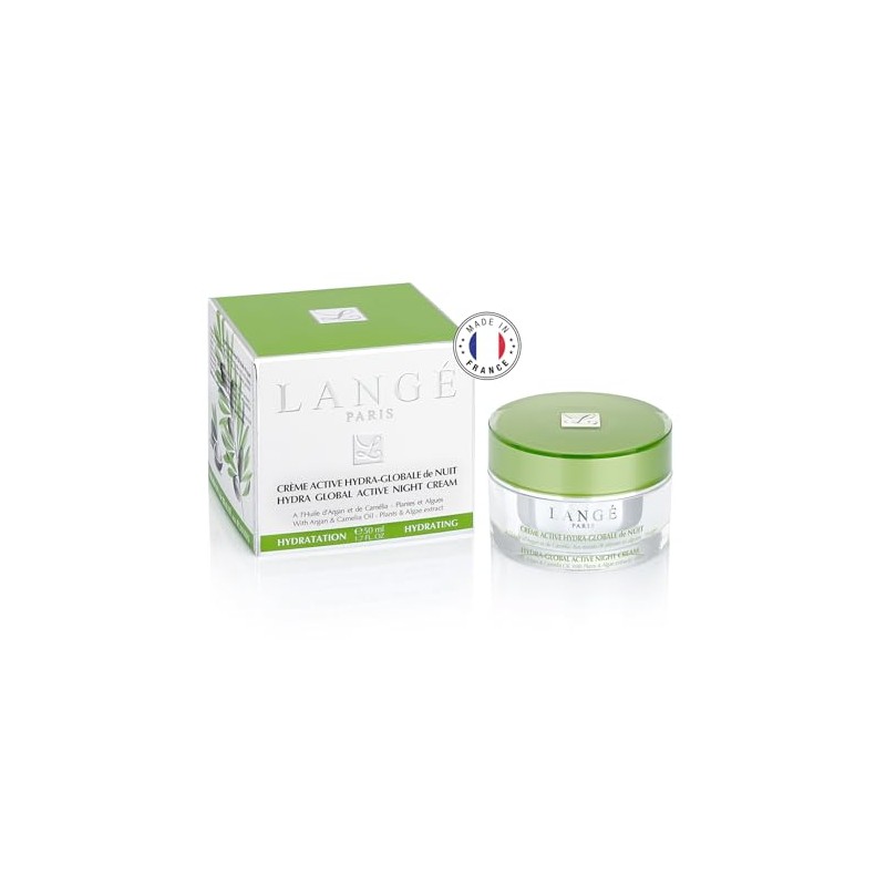 LANGE Hydra-Global Active Day Cream - Lightweight, Brightening Boost For