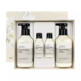 Beyond 비욘드 딥 모이스처 바디 2종 세트 바디워시 바디로션 선물세트 바디케어 Beyond Deep Moisture Body 2-Piece Set Body Wash Body Lotion Gift Set Body Care