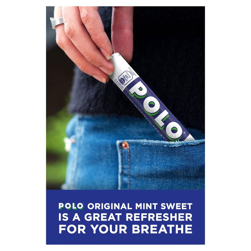 Polo Sugar Free Mint Tube Multipack, 4 x 33.4 g