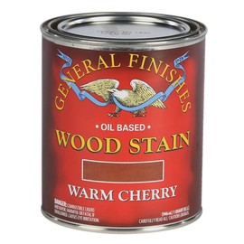 General Finishes Oil Based Penetrating Wood Stain, 1 Quart, Warm Cherry