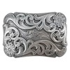 HA0038 Western Floral Scroll Engraved Belt Buckle Fits 1-1/2"(38mm) Belt
