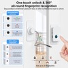Larimuer Fingerprint Safety Lock - Child Lock & Pet Safe