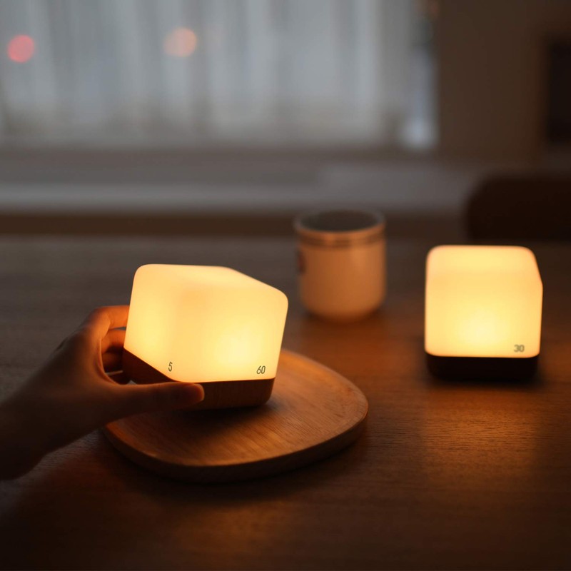 Mooas Rechargeable LED Nightlight with 5, 15, 30 & 60