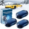 3PCS Anti-freeze Electromagnetic Car Snow Removal Device, Solar Electromagnetic Molecular