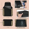 Car Pass - Alfombrillas Impermeables de Ajuste Universal para Coche,