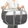 Pop-Up Laundry Basket，collapsible Mesh Laundry Hamper– With Extended Shoulder Straps,