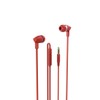 Hama Basic + In-Ear Binaural Wired Red – Headphones (Wired,