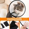 ZXUPOI 1 Collar for Pets Plastic Elizabethan Plastic Elizabethan Collar