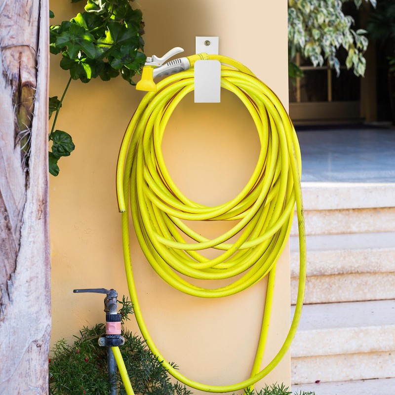 CroBlissful Garden Hose Holder Wall Mount Garden Water Hose Hanger