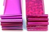JERCLITY Pink Nail Foil Transfer Sticker Kit - 10 Rolls