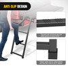 Nilight Foldable Truck Tailgate Ladder for Pickup with Aluminum Step