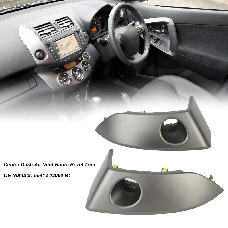 Center Dash Air Vent Radio Bezel Trim 55412 42060 B1