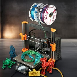 ROSA3D PLA Glitter Filament 1.75 mm for 3D Printer, Navy Blue Spool 0.5 kg