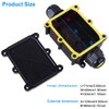 Junction Box Outdoor Waterproof IP68 2Way Plug Line M20 Coaxial