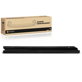 YHTAUTO Rear Bumper Reinforcement Impact Bar Steel Compatible with Nissan Versa 2007-2012 Sedan, Versa 2007-2012 Hatchback, Bumper Cover Reinforcement