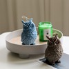 TOPYS Large Owl Silicone Candle Mold, DIY 3D Animal Resin