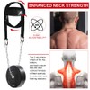 Flintronic Neck Trainer, Head Trainer, Men, Adjustable Neck Harness, Neck