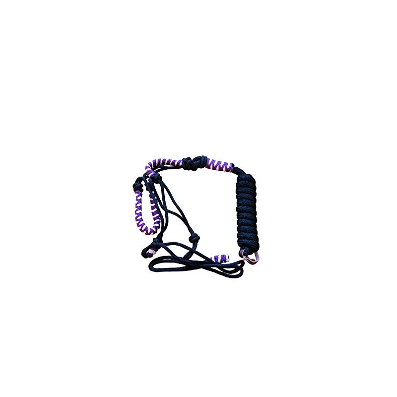Knot Halter with Rope for Horses - Padded Nose and