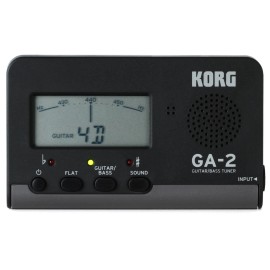 Korg GA-2 Guitar and Bass Tuner (3-pack) Bundle