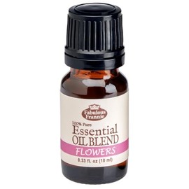 Flowers Essential Oil Blend 100% Pure, Undiluted Essential Oil Blend Blend of Geranium, Lavender and Ylang Ylang Essential Oils 10ml