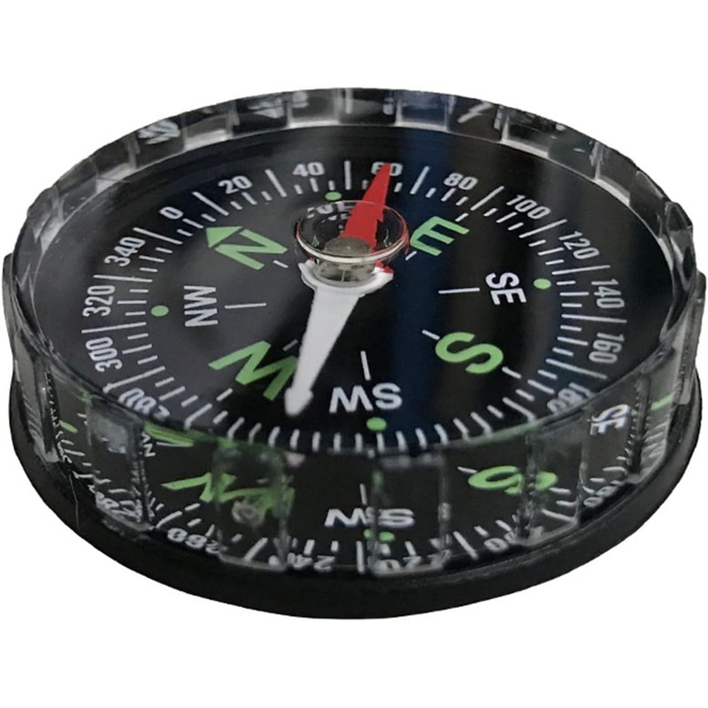 Black Waterproof Pocket Watch Compasses Navigation Compasses Professional Clear Camping
