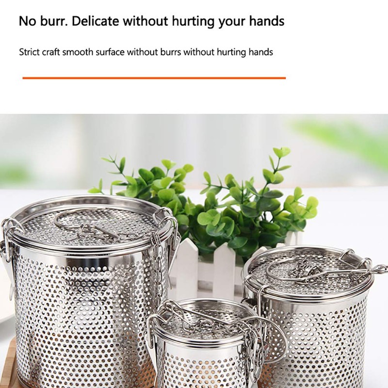 Sahgsa Stainless Steel Spice Strainer Spice Filter Tea Filter Loose