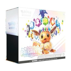 Pokémon TCG Prismatic Evolutions Elite Trainer Box – Includes Booster Packs, Promo Card & Sleeves (Live Rip, Cards Only, No Figurines)