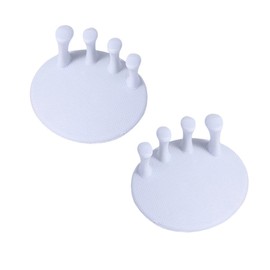 MagiDeal Toe Separators Leg Exerciser Home Bunion Arch Exerciser Slipper Soft Fitness Lightweight Toe Spreaders Arch Support, Blue