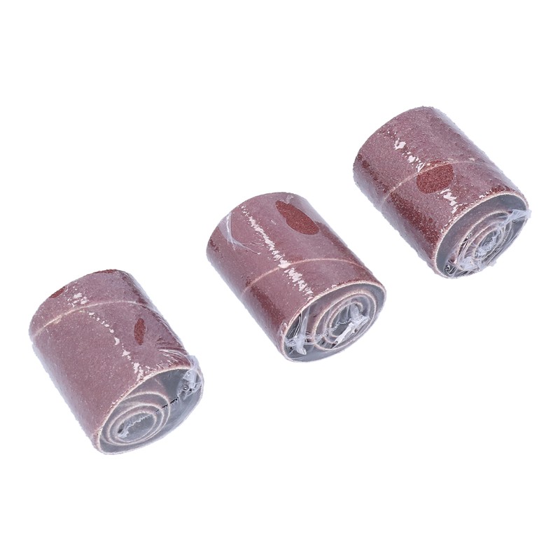 16Pcs Drum Sander 60 80 120 Grits Rust Removal Polishing