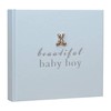 Widdop New Baby 50 6'x4' Photo Album with Silver Teddy